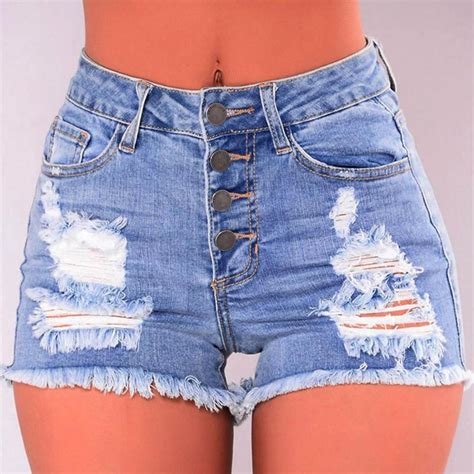 Natural Denim Shorts 